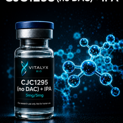 CJC-1295 (no DAC) + Ipamorelin 5mg/5mg research vial — Vitalyx Bio