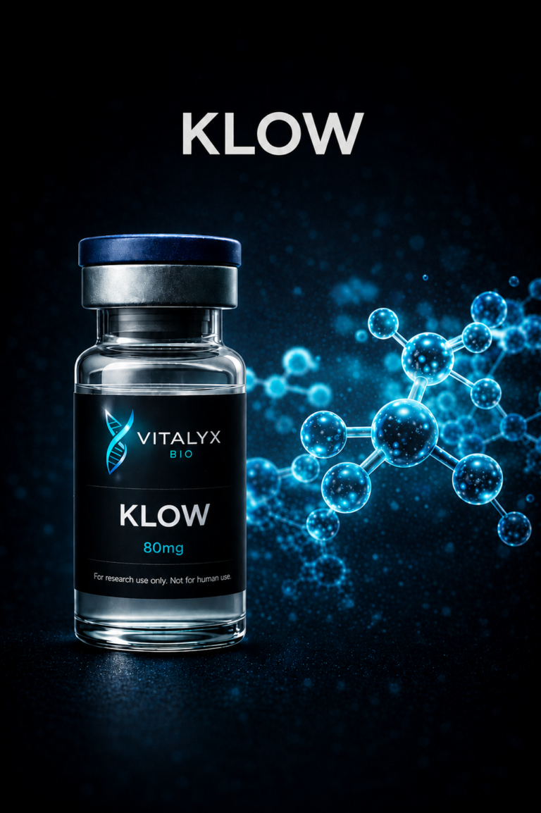 KLOW peptide blend 80mg research vial — Vitalyx Bio
